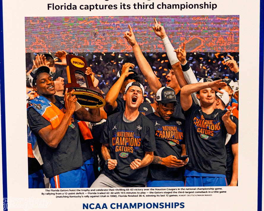 USA Today Florida Gators 2025 National Basketball Champions Front Page - April 8, 2025