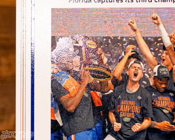 USA Today Florida Gators 2025 National Basketball Champions Front Page - April 8, 2025