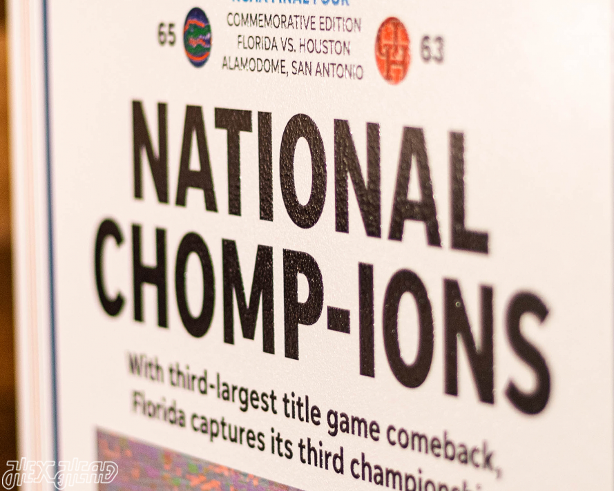 USA Today Florida Gators 2025 National Basketball Champions Front Page - April 8, 2025