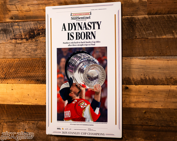 Sun Sentinel Florida Panthers 2025 STANLEY CUP Front Page - JUNE 18, 2025