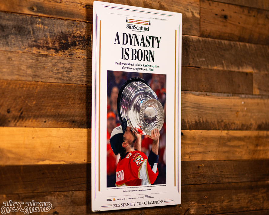 Sun Sentinel Florida Panthers 2025 STANLEY CUP Front Page - JUNE 18, 2025