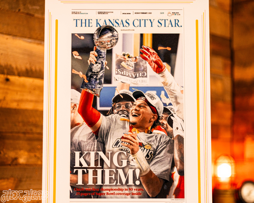 Kansas City Star Chiefs LIV SUPER BOWL Front Page - FEB 3, 2020