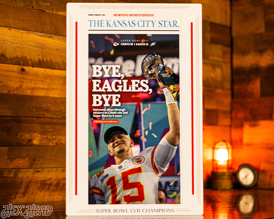 Kansas City Star Chiefs LVII SUPER BOWL Front Page - FEB 13, 2023
