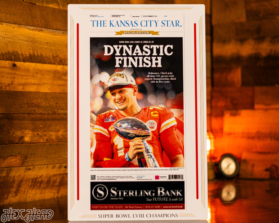 Kansas City Star Chiefs LVIII SUPER BOWL Front Page - FEB 13, 2024