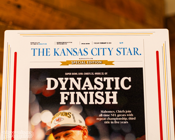 Kansas City Star Chiefs LVIII SUPER BOWL Front Page - FEB 13, 2024