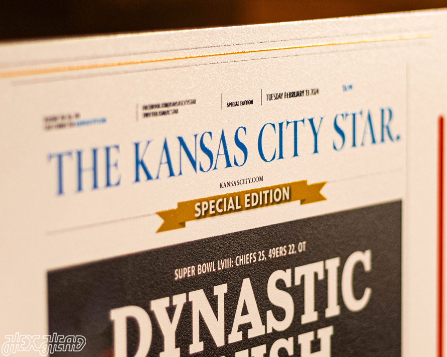 Kansas City Star Chiefs LVIII SUPER BOWL Front Page - FEB 13, 2024