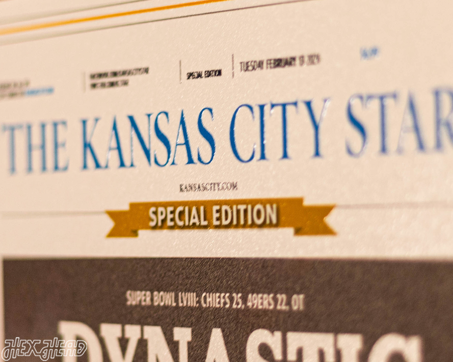 Kansas City Star Chiefs LVIII SUPER BOWL Front Page - FEB 13, 2024