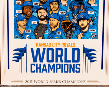 Kansas City Royals 2015 10TH Anniversary WORLD SERIES Front Page