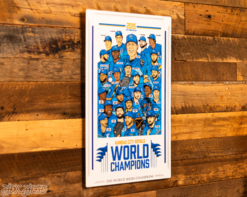 Kansas City Royals 2015 10TH Anniversary WORLD SERIES Front Page