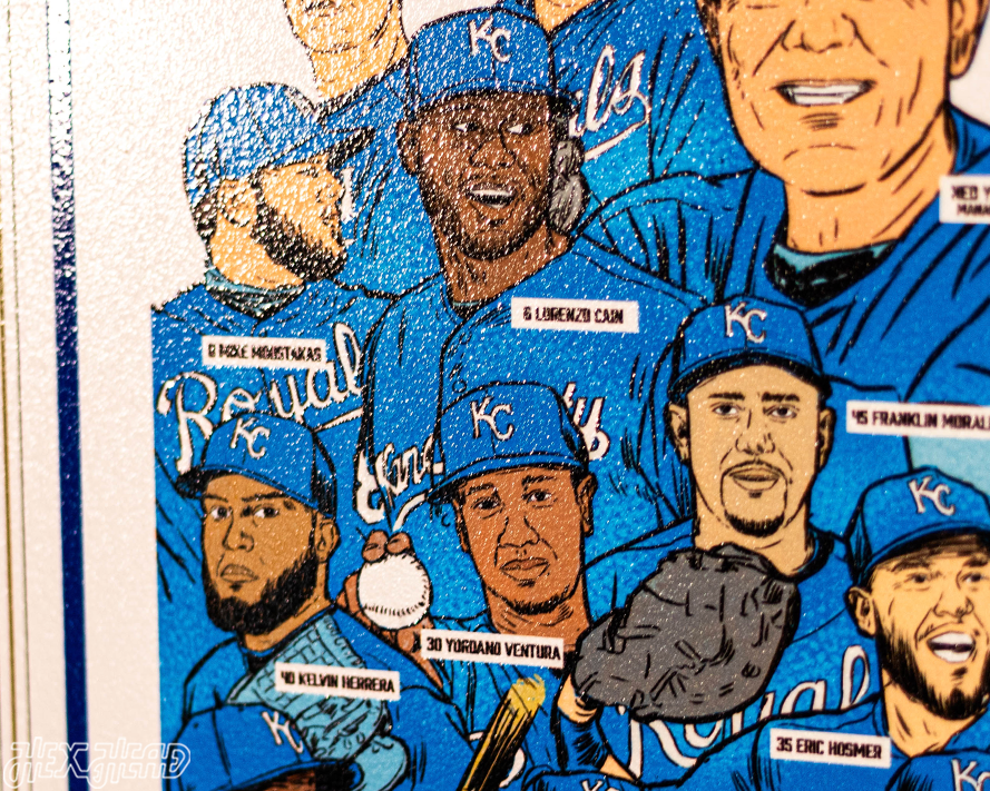 Kansas City Royals 2015 10TH Anniversary WORLD SERIES Front Page