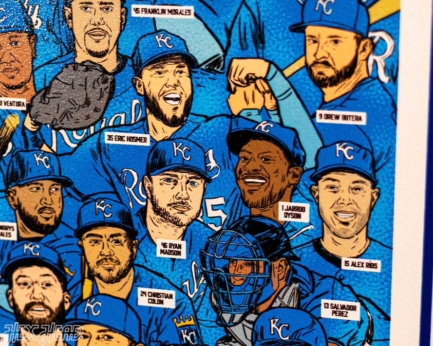Kansas City Royals 2015 10TH Anniversary WORLD SERIES Front Page