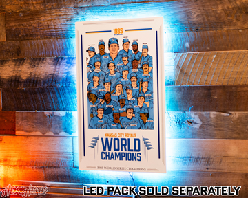 Kansas City Royals 1985 40TH Anniversary WORLD SERIES Front Page