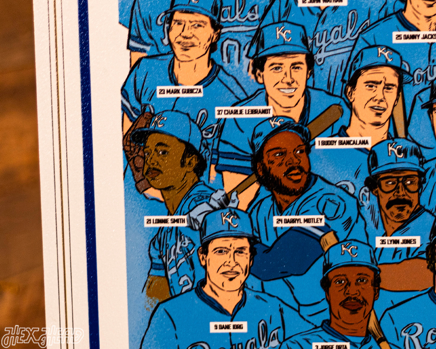Kansas City Royals 1985 40TH Anniversary WORLD SERIES Front Page