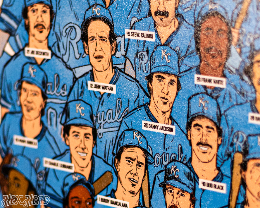 Kansas City Royals 1985 40TH Anniversary WORLD SERIES Front Page