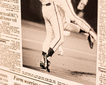 Kansas City Star Royals 1985 WORLD SERIES Front Page - OCT 28, 1985