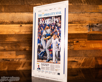 Kansas City Star Royals 2015 WORLD SERIES Front Page - NOV 2, 2015