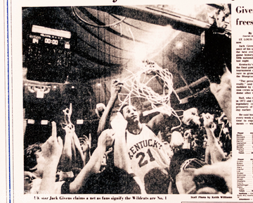 The Courier-Journal Kentucky Wildcats 1978 Basketball National Champions Front Page - MAR 28, 1978