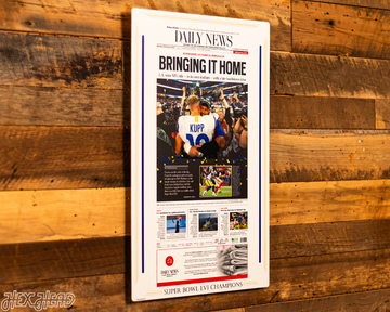 Daily News Los Angeles Rams LVI SUPER BOWL Front Page - FEB 14, 2022