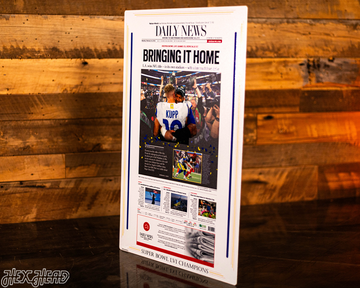 Daily News Los Angeles Rams LVI SUPER BOWL Front Page - FEB 14, 2022