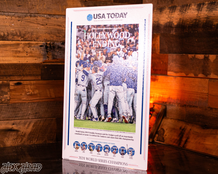 USA Today Dodgers 2024 WORLD SERIES Front Page - OCT 30, 2024
