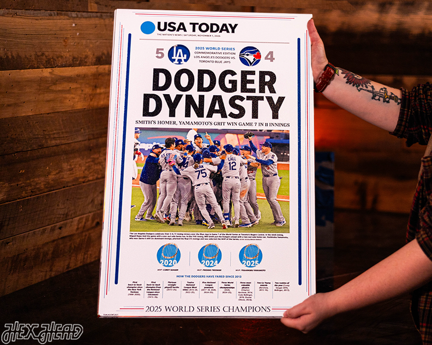 USA Today Dodgers 2025 WORLD SERIES Front Page - NOV 1, 2025