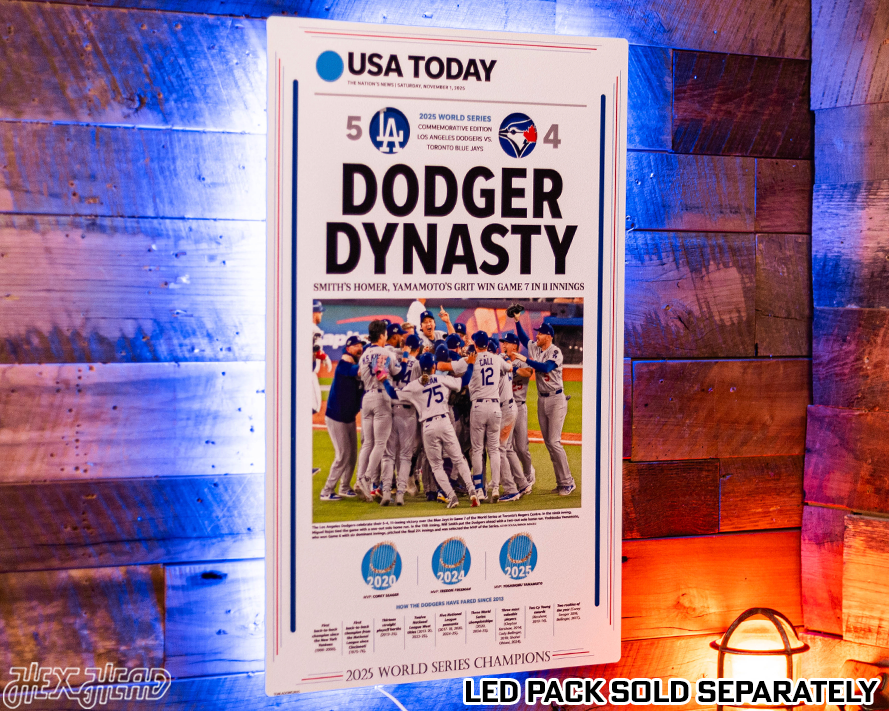 USA Today Dodgers 2025 WORLD SERIES Front Page - NOV 1, 2025