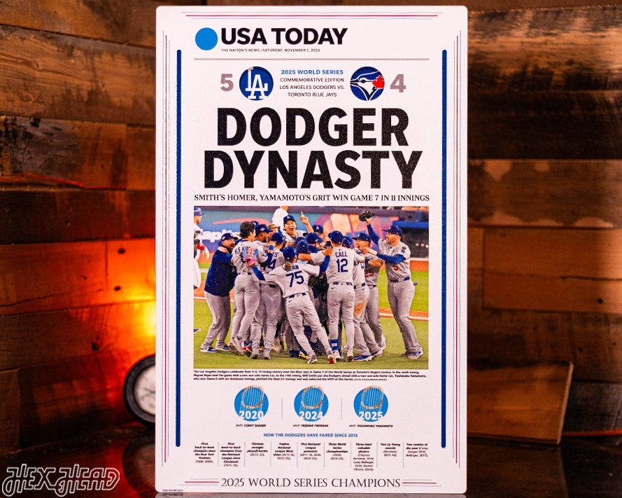 USA Today Dodgers 2025 WORLD SERIES Front Page - NOV 1, 2025