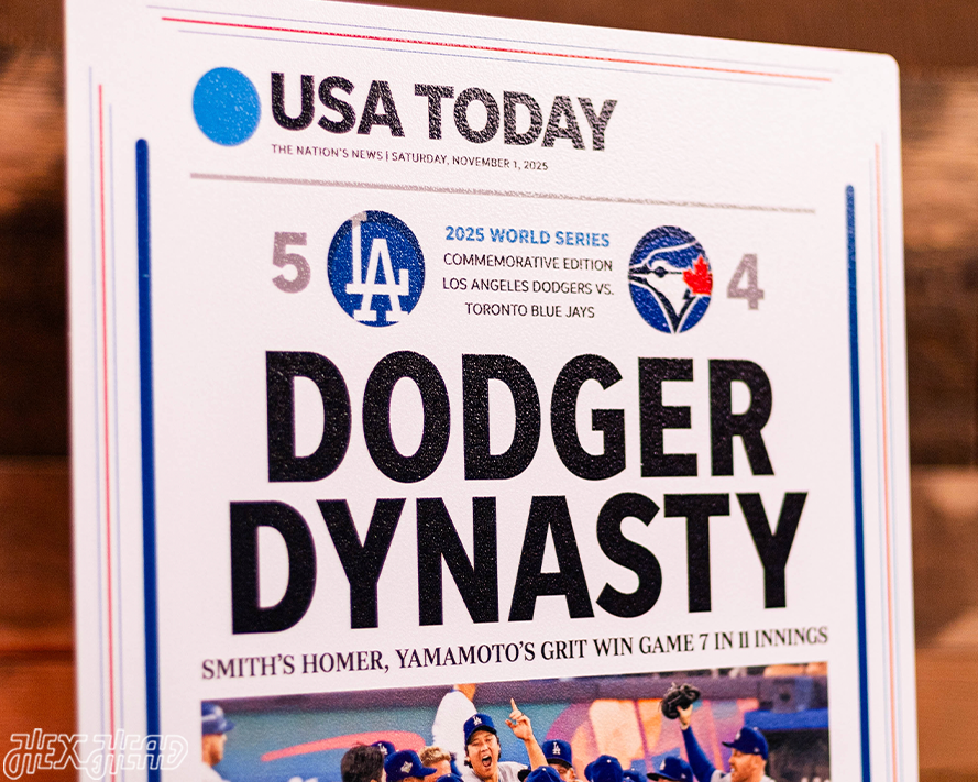 USA Today Dodgers 2025 WORLD SERIES Front Page - NOV 1, 2025