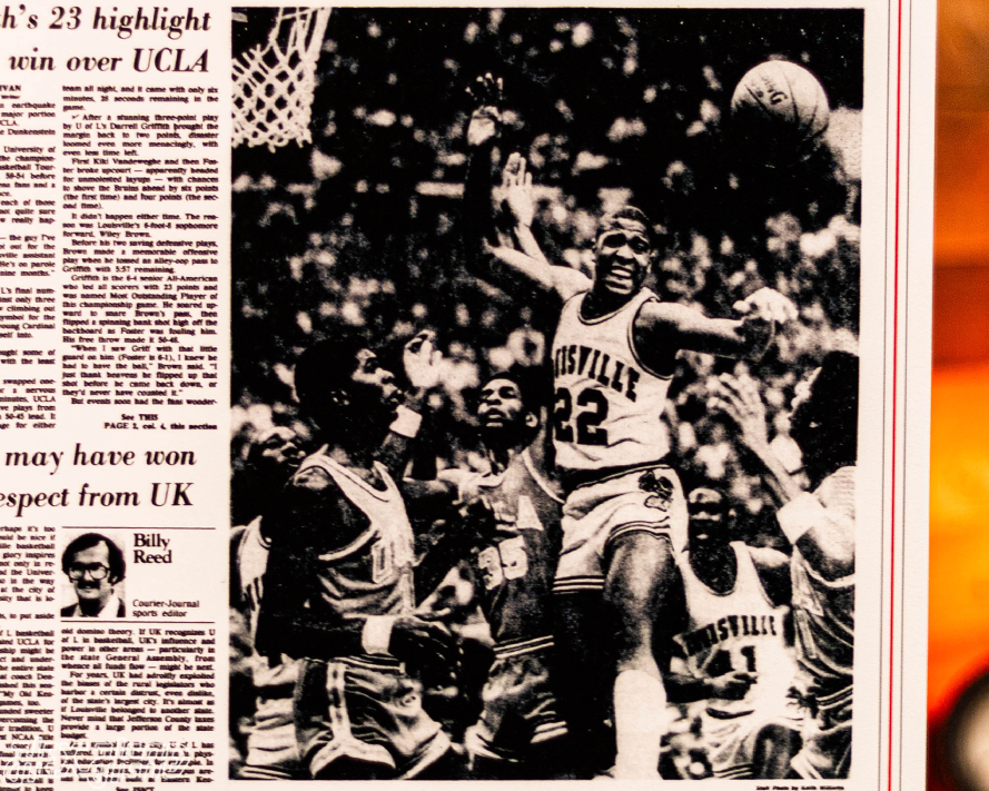 The Courier-Journal Louisville Cardinals 1980 Basketball National Champions Front Page - MAR 25, 1980