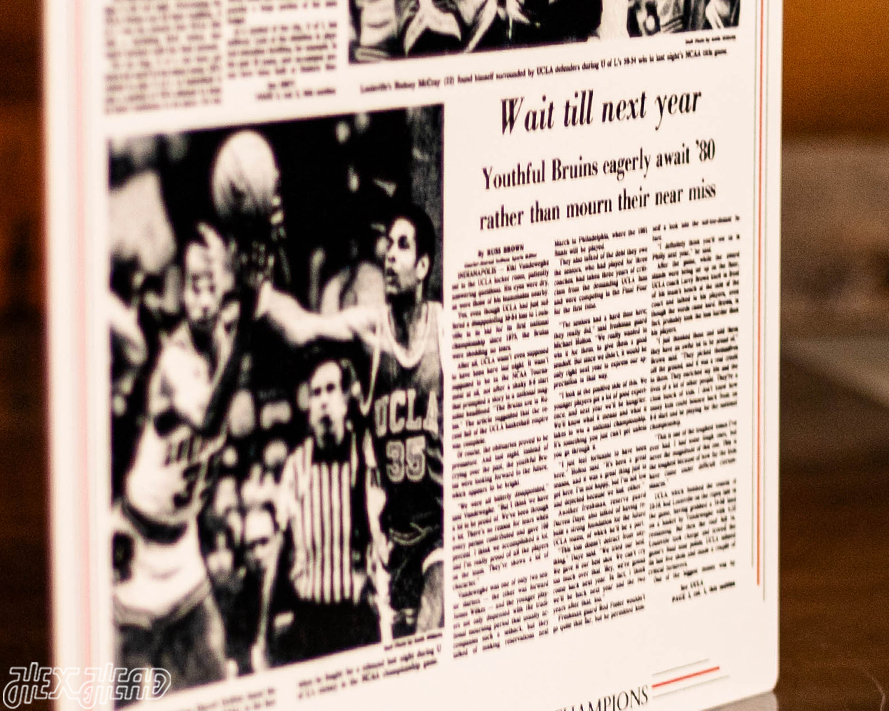 The Courier-Journal Louisville Cardinals 1980 Basketball National Champions Front Page - MAR 25, 1980