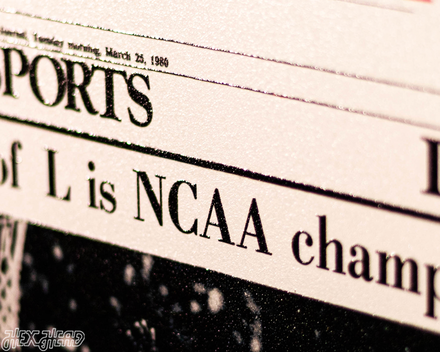 The Courier-Journal Louisville Cardinals 1980 Basketball National Champions Front Page - MAR 25, 1980