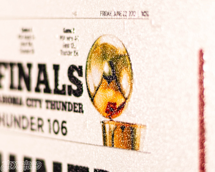 Miami Herald Heat 2012 NBA FINALS Front Page - JUNE 22, 2012