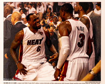 Miami Herald Heat 2012 NBA FINALS Front Page - JUNE 22, 2012