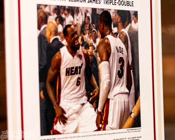 Miami Herald Heat 2012 NBA FINALS Front Page - JUNE 22, 2012