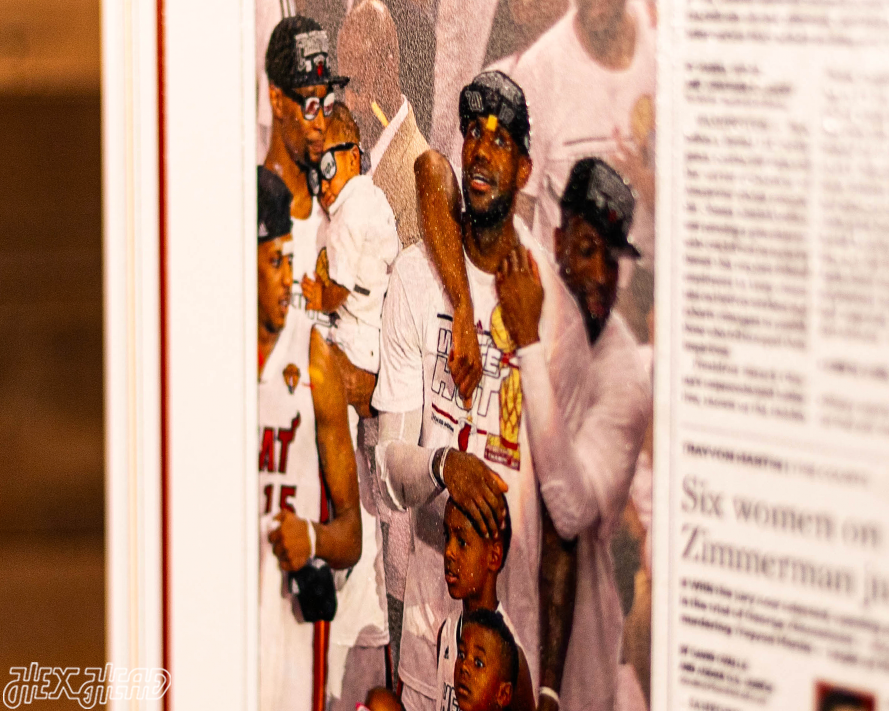 Miami Herald Heat 2013 NBA FINALS Front Page - JUNE 21, 2013