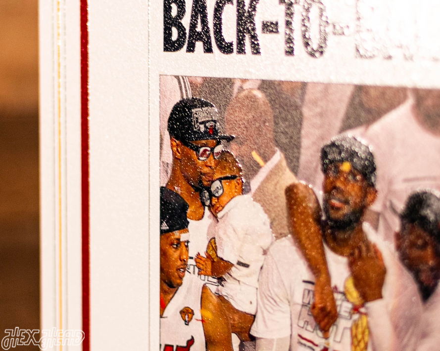 Miami Herald Heat 2013 NBA FINALS Front Page - JUNE 21, 2013