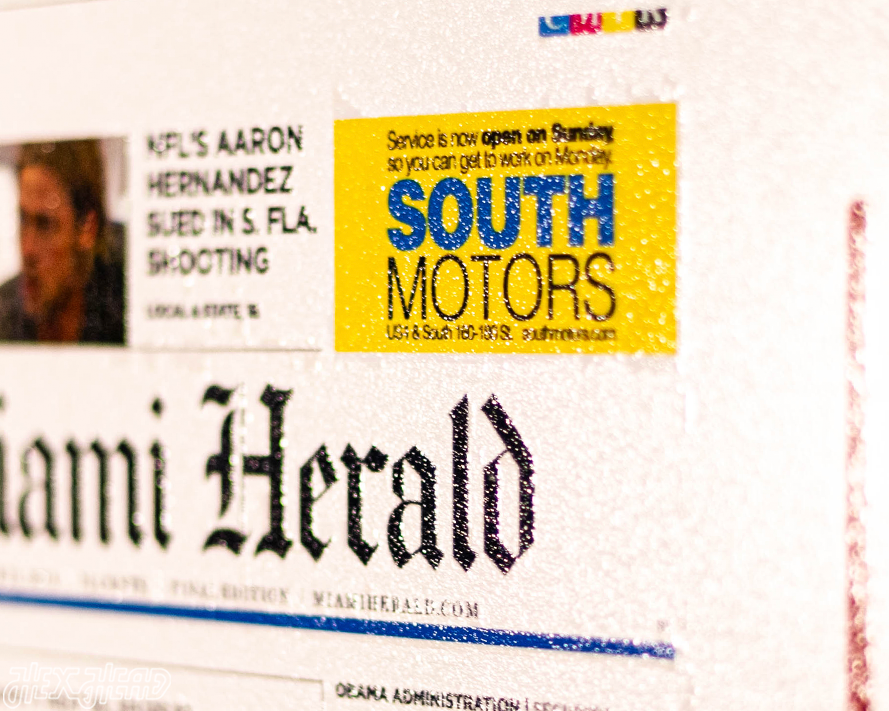 Miami Herald Heat 2013 NBA FINALS Front Page - JUNE 21, 2013