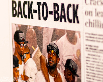 Miami Herald Heat 2013 NBA FINALS Front Page - JUNE 21, 2013