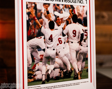 Star Tribune Minnesota Twins 1987 WORLD SERIES Front Page - OCT 26, 1987
