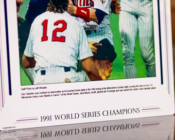 Star Tribune Minnesota Twins 1991 WORLD SERIES Front Page - OCT 28, 1991