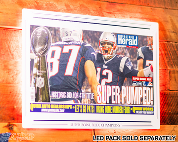 Boston Herald New England Patriots 2015 Super Bowl Front Page - FEB 1, 2015