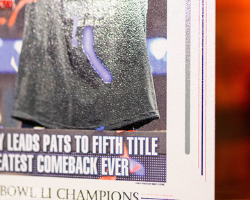 Boston Herald New England Patriots 2017 Super Bowl Front Page - FEB 6, 2017