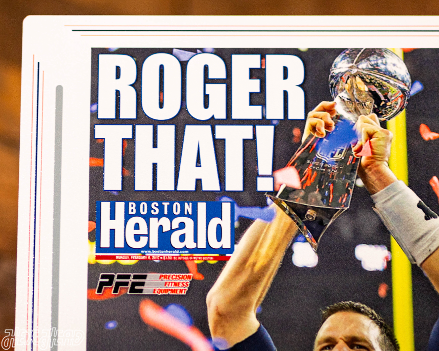 Boston Herald New England Patriots 2017 Super Bowl Front Page - FEB 6, 2017