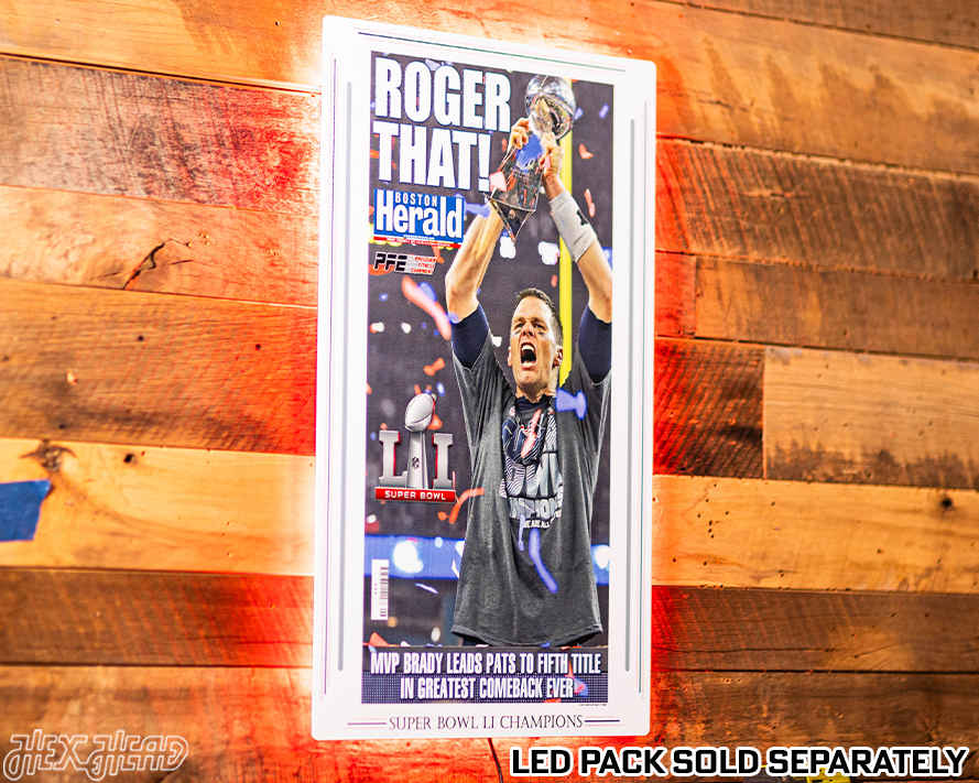 Boston Herald New England Patriots 2017 Super Bowl Front Page - FEB 6, 2017