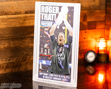 Boston Herald New England Patriots 2017 Super Bowl Front Page - FEB 6, 2017