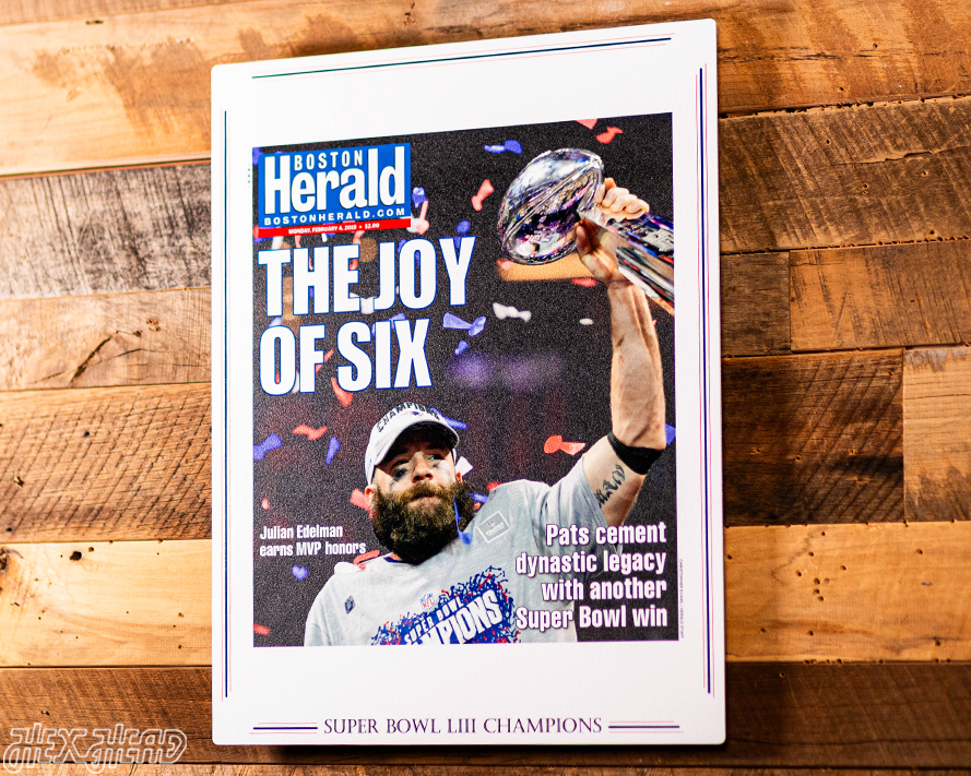 Boston Herald New England Patriots 2019 Super Bowl Front Page - FEB 4, 2019