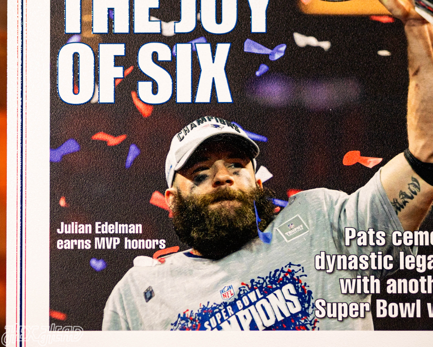 Boston Herald New England Patriots 2019 Super Bowl Front Page - FEB 4, 2019