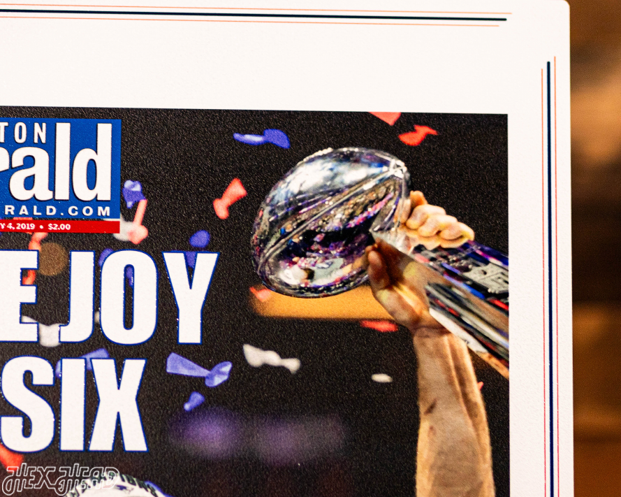 Boston Herald New England Patriots 2019 Super Bowl Front Page - FEB 4, 2019