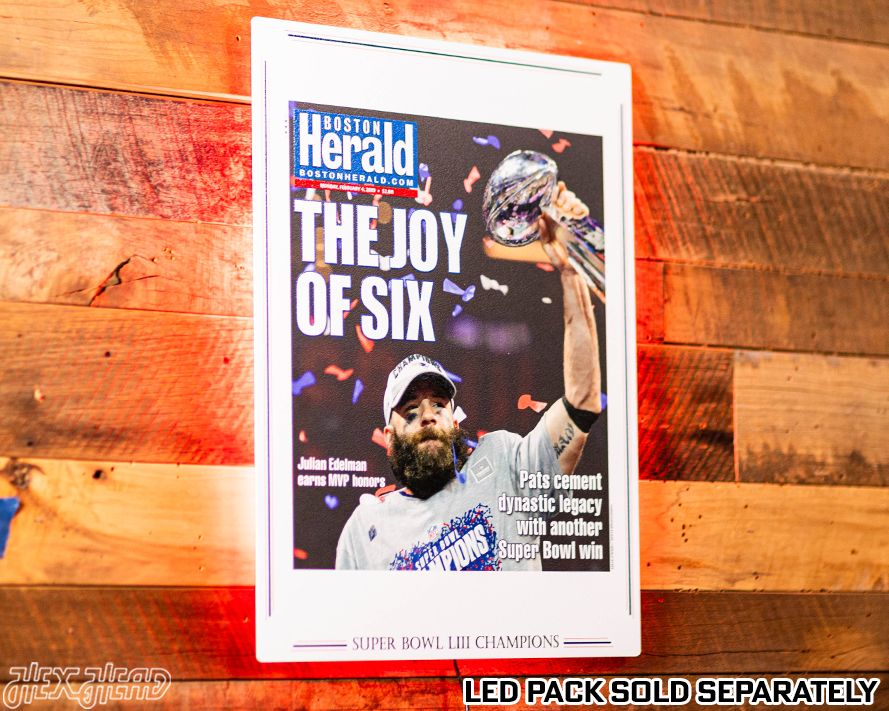 Boston Herald New England Patriots 2019 Super Bowl Front Page - FEB 4, 2019