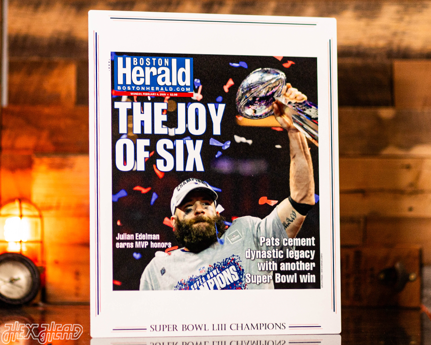 Boston Herald New England Patriots 2019 Super Bowl Front Page - FEB 4, 2019